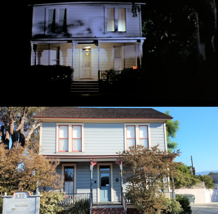 Two Pictures of the movie Halloween House