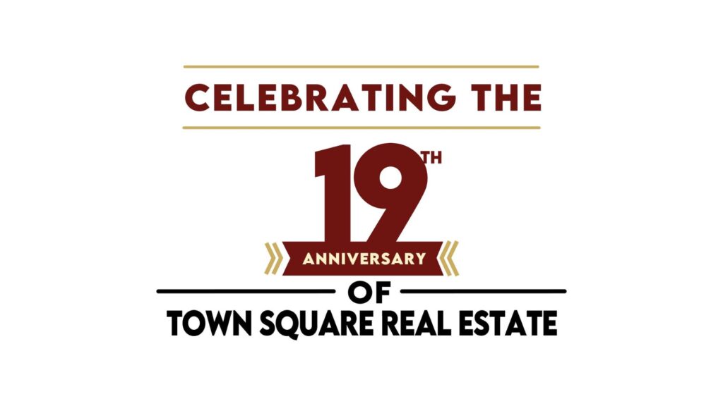 Town Square Real Estate Anniversary Banner