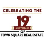 Town Square Real Estate Anniversary Banner