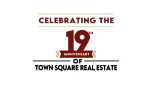 Town Square Real Estate Anniversary Banner