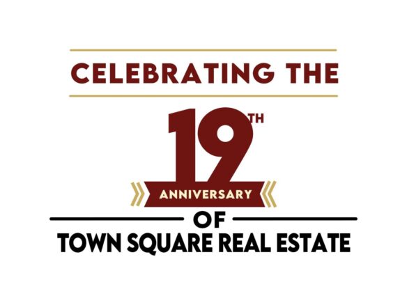 Town Square Real Estate Anniversary Banner