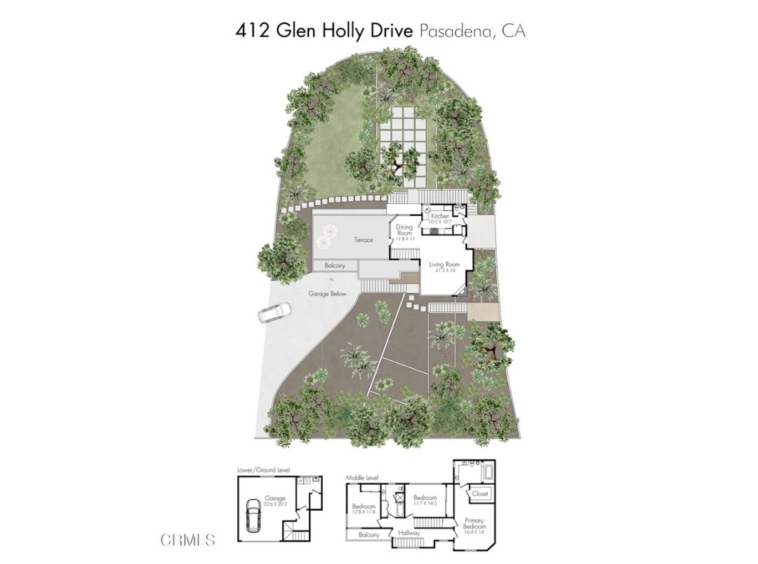 412 Glen Holly Dr,Pasadena, CA 91105