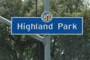 Highland Park Neighborhood Signage